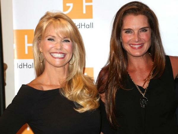 Age-Defying Beauties Christie Brinkley, 59, and Brooke Shields, 48, Provide a Double Dose of Glamour