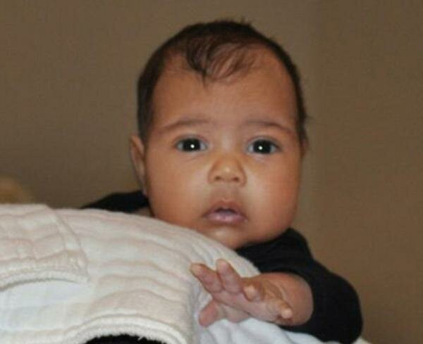 Kanye West Reveals First Picture of Daughter With Kim Kardashian